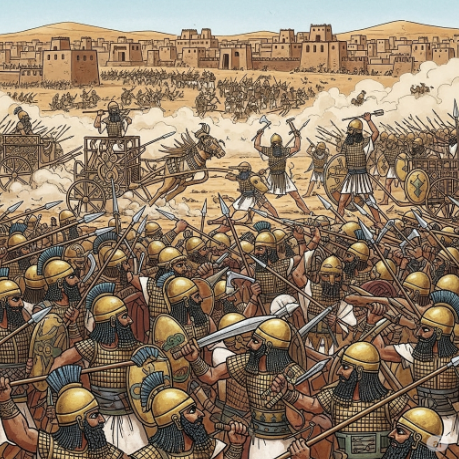 batalha-de-lagash-e-umma-sumerios O Berço da Civilização: A Fascinante Jornada da Suméria, do Gênese à Queda