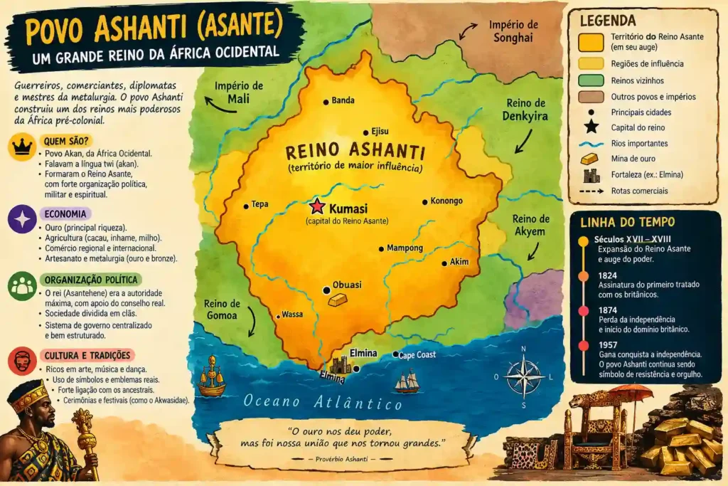 Povo Ashanti Reino de Ouro e Tradicoes