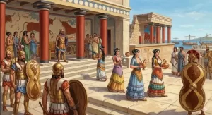 Os Minoicos: A Civilização de Ouro de Creta e a Raiz de Caftor