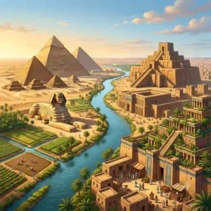 resumo de egito e mesopotamia