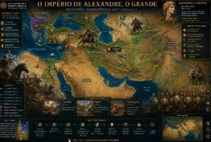 mapa das conquistas de alexandre o grande