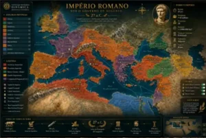 mapa do imperio romano em sua maxima extensao