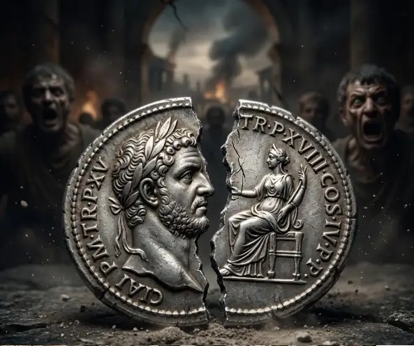 Conexão Dinâmica História 43 crise financeira romana