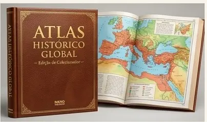 livros e mapas