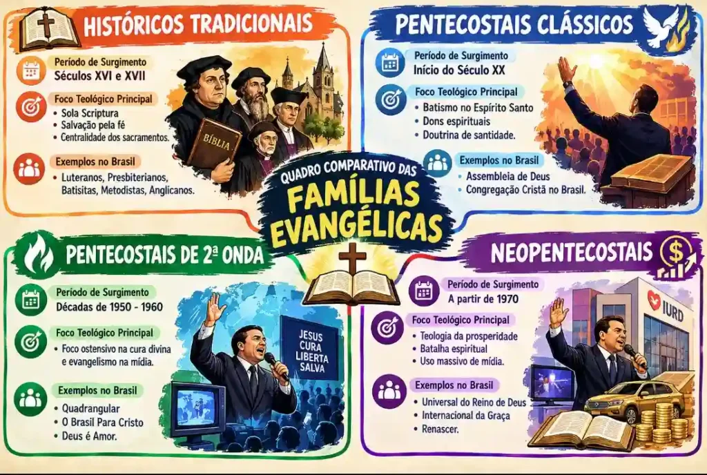 protestantismo e igrejas evangelicas